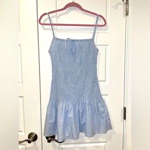 Solid and Striped: Short Dress Sky Blue, Size Small